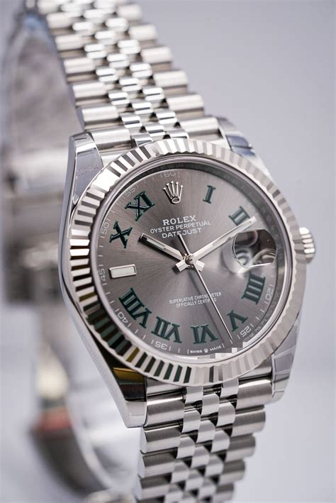 rolex date just fluted bezel|rolex datejust 41 wimbledon jubilee.